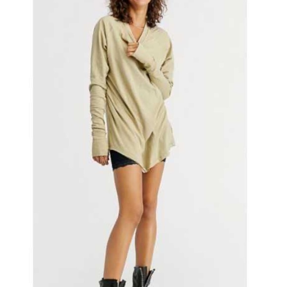NWOT Free People We the Free Arden Long Sleeve - Picture 2 of 8